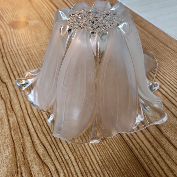 Vintage Walther Glas Frosted Glass Flower Bowl Susanna Satiniert design - Picture 6 of 16